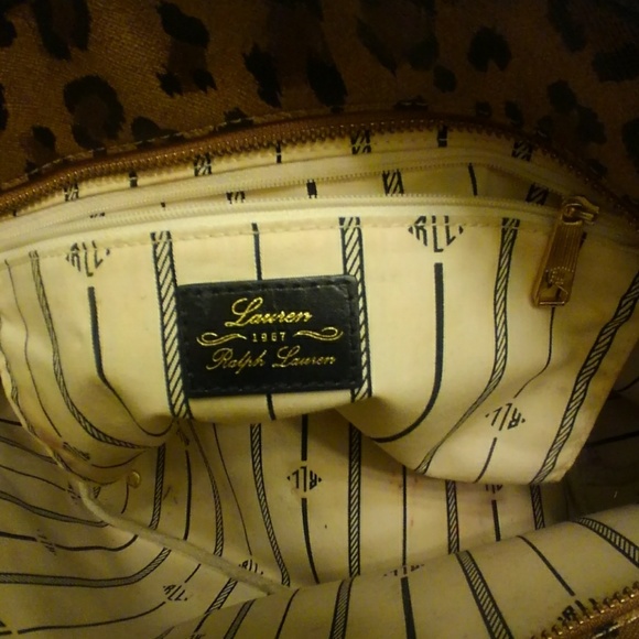 Lauren by Ralph Lauren Caldwell Tote purse - Picture 3 of 6